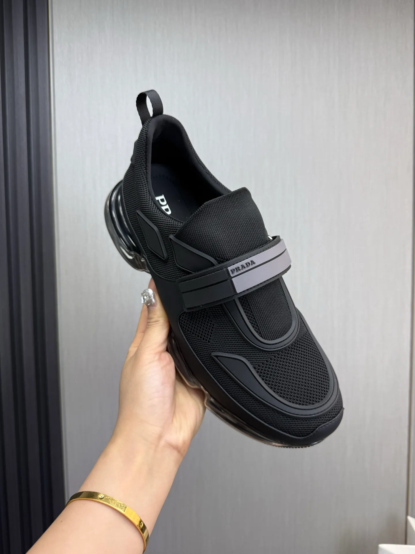 Men's shoes 💰640💰 [PRADA] Men's shoes are popular in the counter, high-quality shipments ✔️Official website synchronization, original fly-woven epoxy fabric + cowhide lining, 1⃣️ to 1⃣️ replica, original air-cushion original bottom, 38-45 (one size larger)